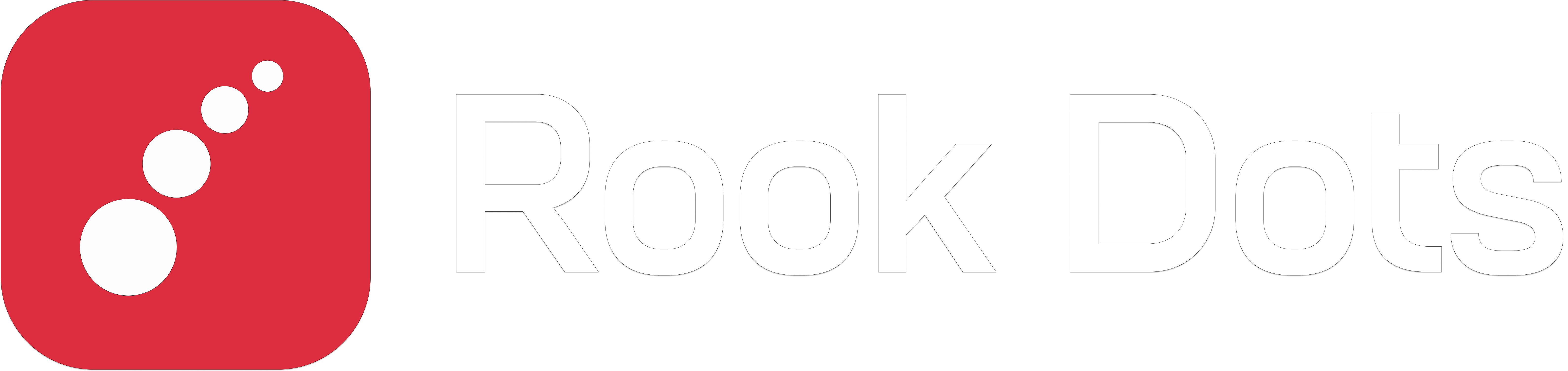 Rook Dots - White Text